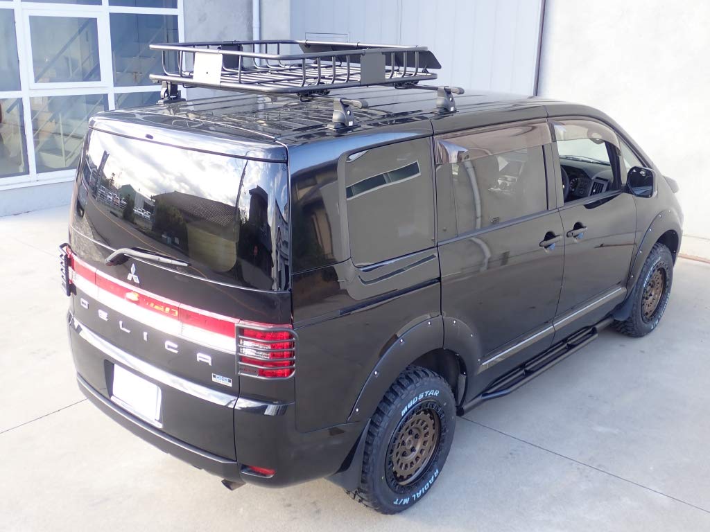 Amazon | 三菱純正 正規品 クロスバー＆CURT社製 ルーフラック 2